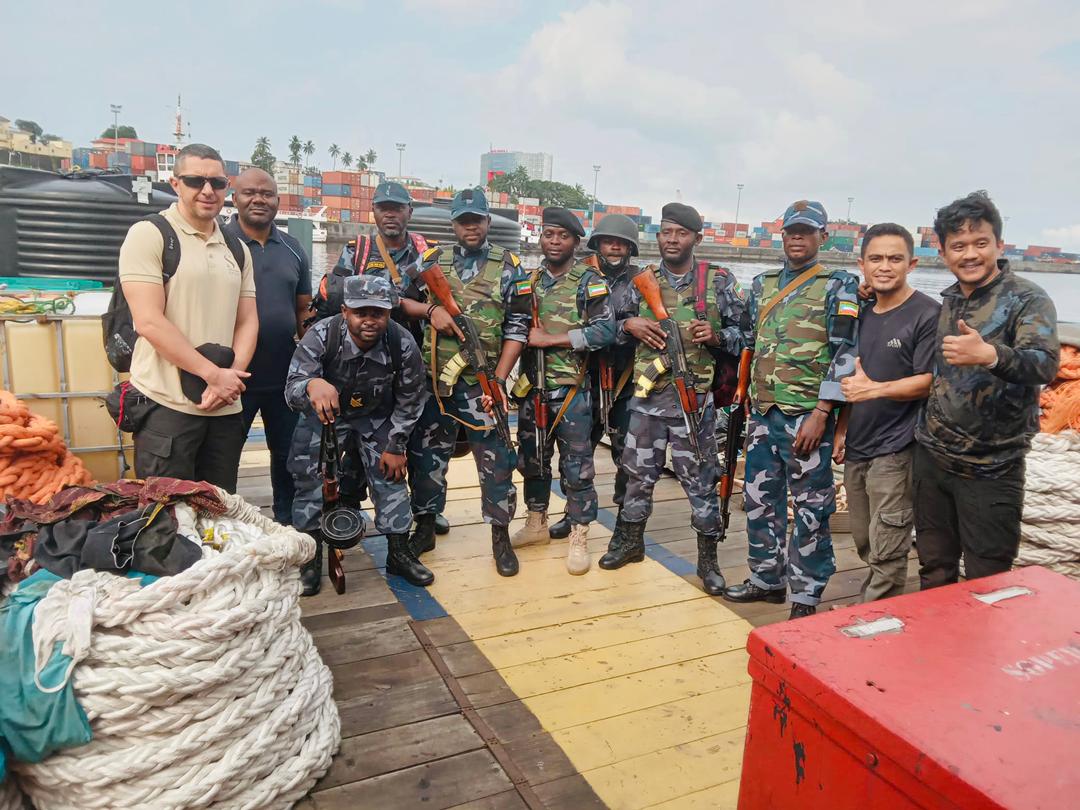 GST culmina con éxito la operación de seguridad del Buque NUE STRIDER 1